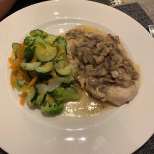 Scaloppine di Pollo Funghi