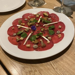 Antipasti - Carpaccio Di Manzo