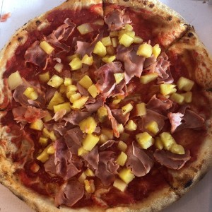 Pizzas Rojas - Hawaiana