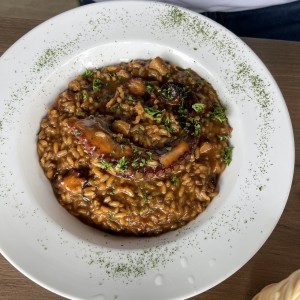 Risotto de pulpo