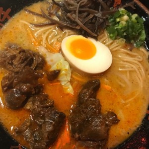 Mara Spicy Beef Ramen $11.50