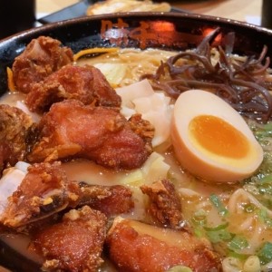 Ramen con costillas duras