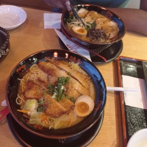 Chasyu Ramen y Chickenkatsu Ramen 