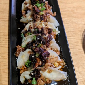 Gyozas picantes