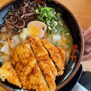 Ramen de grilled chicken