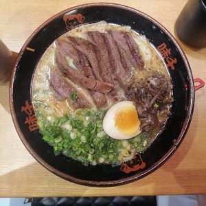 Chargrilled beef ramen