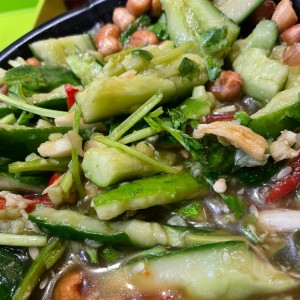 Ensalada de pepino