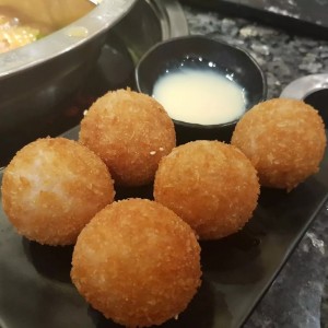 Bolitas de Otoe Frito