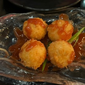 CROQUETAS DE QUESO DE CABRA