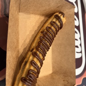 Churro de chocolate