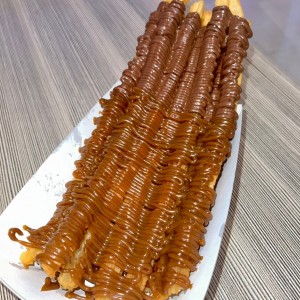 Churros glaseados