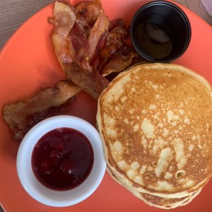 Desayunos - Pancakes & Bacon