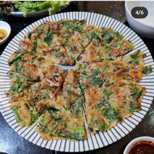 pajeon de mariscos