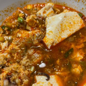 Sopa de tofu