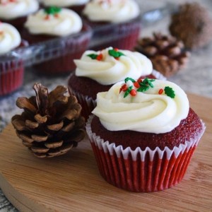 cupcakes de red velvet