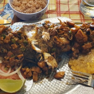 Pescado a lo macho