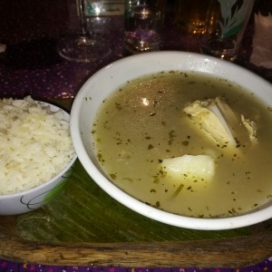 Sancocho con arroz