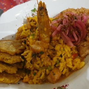 Guacho de mariscos