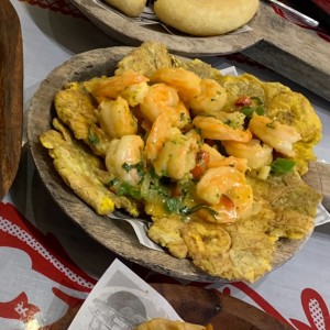 Camarones al Ajillo / Curry y Coco