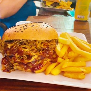 Hamburguesa De Ribs 