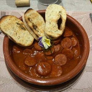 Chorizo a la Sidra