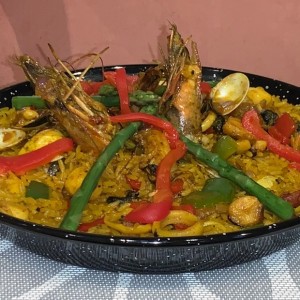 paella  de mariscos