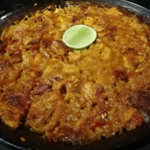 Paella de mariscos 