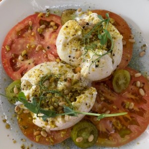 ensalada de burrata