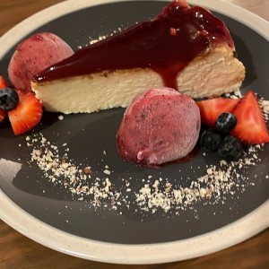 Tarta de Queso y Fresas