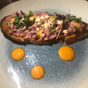 Tartar de carne 