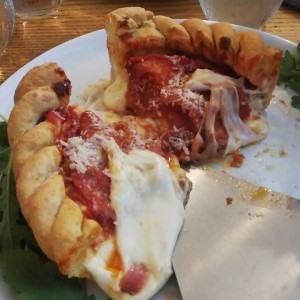 Pizza deep dish mini