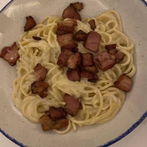 Pasta Wheel con bacon