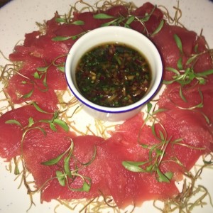 crudo de atun