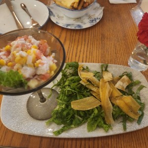 ceviche de corvina