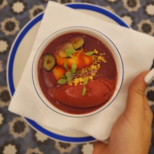 Panacotta de Frutos del Bosque