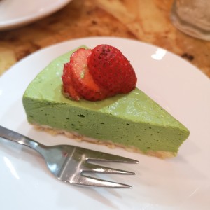 matcha cheesecake 