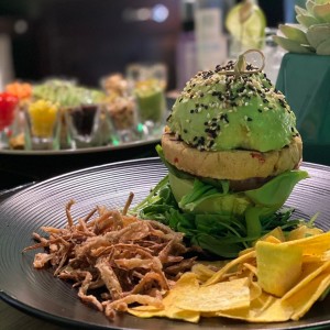 Para Continuar - Avo Veggie Burger