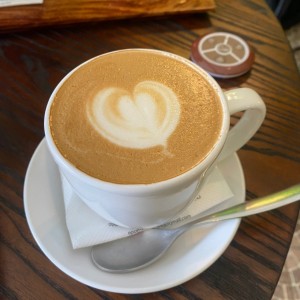 Cappuccino con leche de almendra