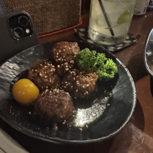 Bolitas de carne