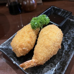 Croquetas de camarones 