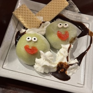 Helado Mochi de Matcha