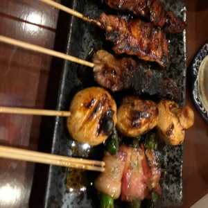 Brochetas mixtas