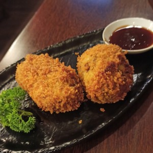 croquetas de papa con carne molida