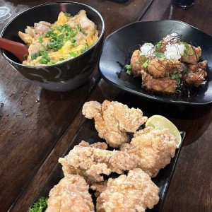 Katsudon y karagee