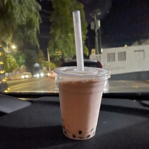 Bubble tea de fresa