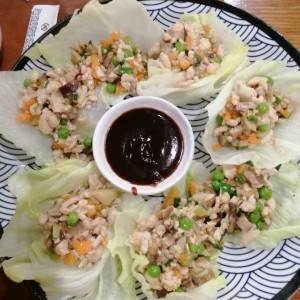 Chicken lettuce wraps