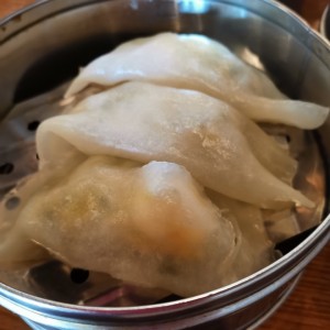 Dumplings de camarones