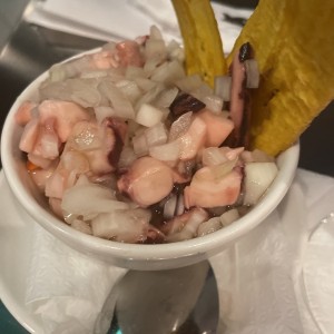 Ceviche de pulpo