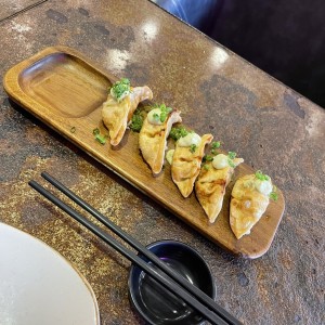 Gyozas de Pollo o Cerdo y Vegetales