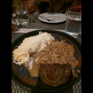 Raviolis de carne al Fileto